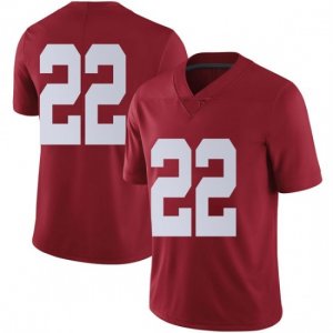 NCAA Youth Alabama Crimson Tide #22 Najee Harris Stitched College Nike Authentic No Name Crimson Football Jersey FM17P23BR